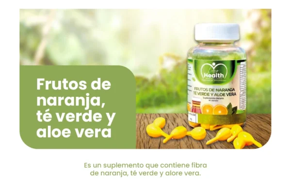 Frutos de naranja, Té Verde y Aloe Vera - Image 2