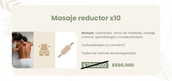 Masaje reductor por 10 - Image 2